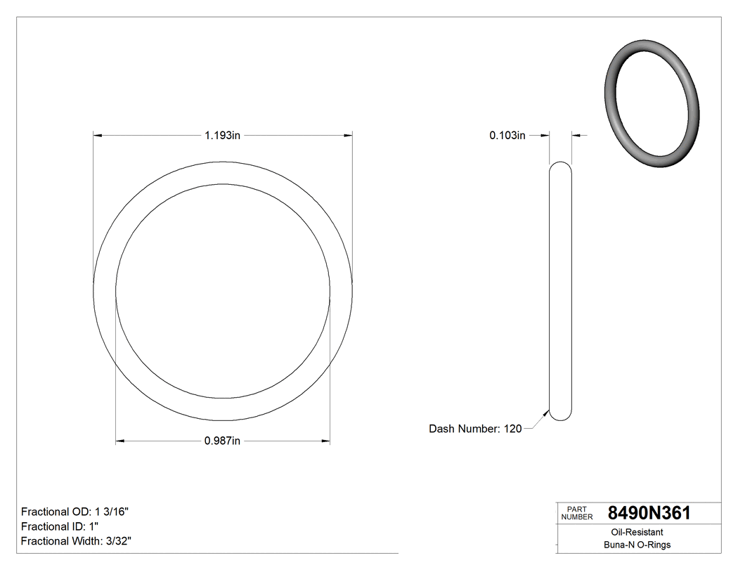 Technical drawing - 8490N36